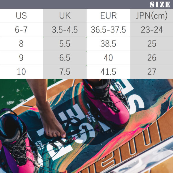 RONIX ロニックス ウェイクボード ブーツ RISE ライズ - 画像 (11)