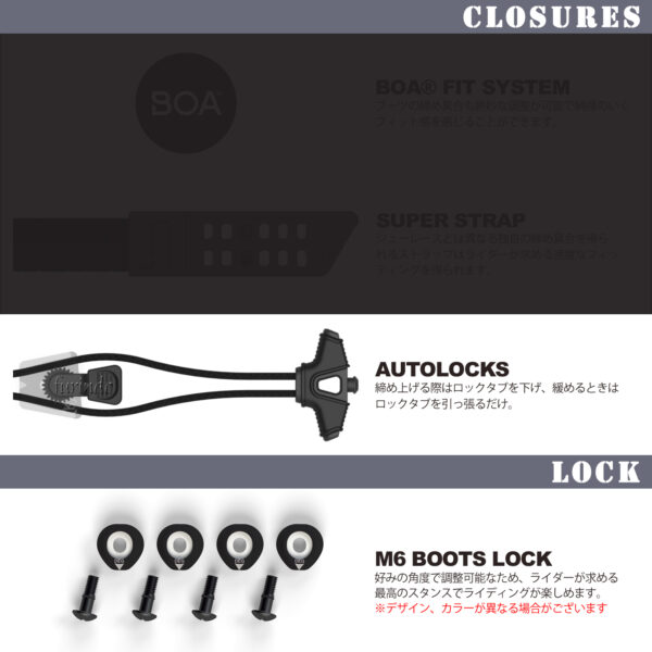 RONIX ロニックス ウェイクボード ブーツ RXT - 画像 (4)