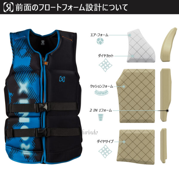 RONIX ロニックス ライフジャケット メンズ ATOMIK CAPELLA 3.0 アトミック カペラ - 画像 (5)